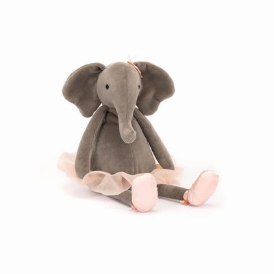 Jellycat Dancing Darcey Elephant New Zealand | XDRCA2576